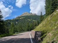 Passo Costalunga / Karerpass depuis Vigo di Fassa