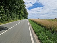 Route des Caves vanuit Ciney
