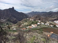 Cruz de Tejeda da Cuevas Caídas via Finca la Isa