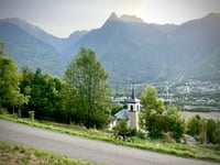 Les Chavannes du Dessus depuis Les Chavannes en Maurienne