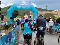 Route de Valbonne von Saint-Laurent-de-Carnols