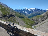 Col de l'Iséran from Val-d'Isère
