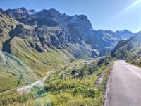 Col de l'Iséran from Val-d'Isère