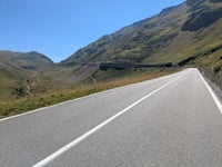 Passo Forcola di Livigno from Livigno