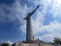 Monte San Biago / Statua del Cristo Redentore par Maratea