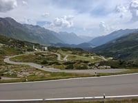 Passo del San Bernardino depuis Lostallo