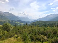 Passo del San Bernardino depuis Lostallo