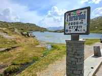 Passo del San Bernardino depuis Lostallo