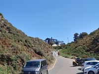 Route de Plémont von Plémont Beach