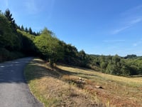 Signal de Beausoleil from Compreignac via Route d'Angelard