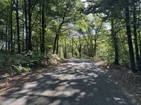Signal de Beausoleil from Compreignac via Route d'Angelard