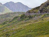 Llanberis Pass / Pen-y-Pass von Llyn Gwynant / Nant Gwynant