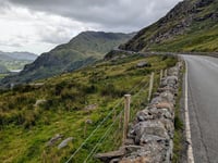 Llanberis Pass / Pen-y-Pass von Llyn Gwynant / Nant Gwynant