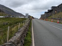 Llanberis Pass / Pen-y-Pass von Llyn Gwynant / Nant Gwynant