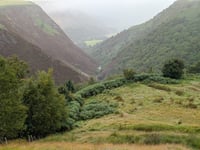 Machynlleth Mountain Road über Dylife