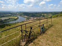 Stromberg von Contz-les-Bains über Chemin de la Moselle