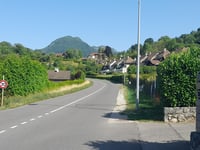 Col de la Forclaz de Montmin from Menthon-Saint-Bernard