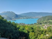 Col de la Forclaz de Montmin from Menthon-Saint-Bernard