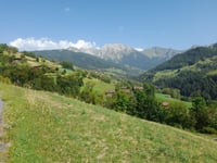 Col de la Croix Fry from Thônes