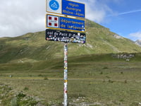 Col du Petit Saint-Bernard from Bourg Saint Maurice