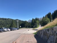 Col de la Croix Fry from Thônes