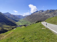 Oberalppass / Cuolm d'Ursera von Andermatt