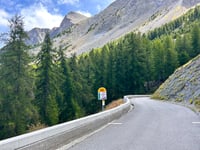 Col des Champs von Colmars