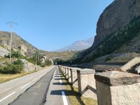 Col du Mont-Cenis / Colle del Moncenisio from Susa