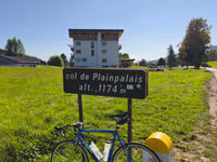 Col de Plainpalais z Lescheraines