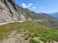 Nufenenpass von Airolo