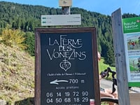 La Clossette von Thônes über Route de Glapigny