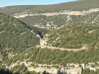 Gorges de la Nesque desde Villes-sur-Auzon
