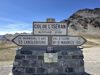 Col de l'Iséran z Lanslebourg