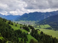 Berggasthof Zugspitzblick from Zöblen