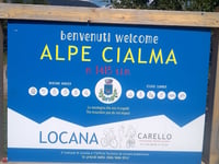 Alpe Cialma Locana vanuit Locana via Via Cialma