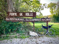 Ferme de Rolle depuis Ternant