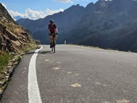 Passo di Gavia from Ponte di Legno