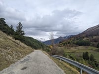 Col de Parquetout vanuit Corps
