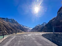 Lai da Curnera von Oberalppass / Cuolm d'Ursera