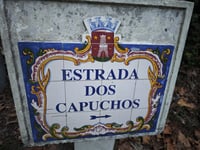 Alto da Condessa depuis Ribeira de Colares par Estrada dos Capuchos