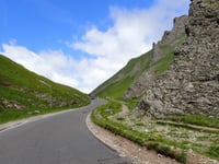 Winnats Pass depuis Castleton
