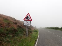 Snake Pass von Glossop