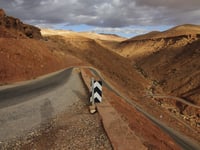 Tizi n’Telouet from Aït Ben Haddou via Les lacets de Tizgui n’Barda
