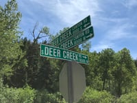 South Deer Creek Canyon Road von Denver