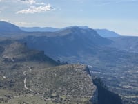 El Miserat / Pico Xilibre depuis La Vall d'Ebo