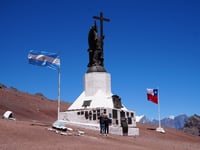 Paso de Uspallata / Cristo Redentor de los Andes von Uspallata