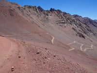 Paso de Uspallata / Cristo Redentor de los Andes von Uspallata