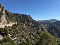 Road of the Goat / Carretera de la Cabra von Almuñécar