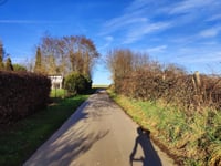 Grachtweg vanuit Obspringen