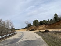 Alto de Vega de Magaz depuis Vega de Magaz